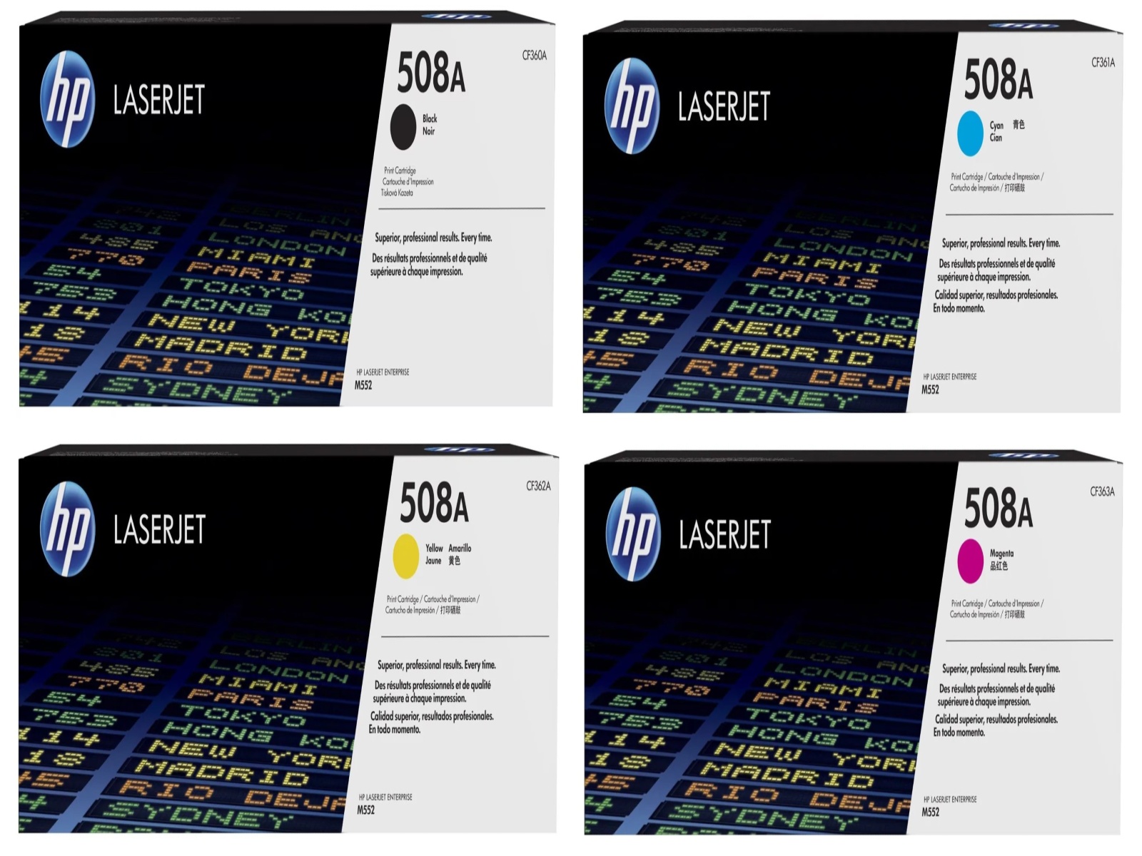 Toner HP CF360A-KCYM